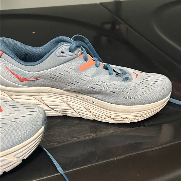 Hoka Shoes - Hoka  Light Blue Athletic Running Shoes